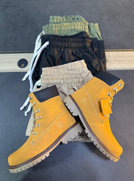 2X1 COMBO TIMBERLAND JOGGER VERDE CAJA
