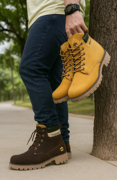 BOTIN TIMBERLAND RETRO CUERO  + CAJA