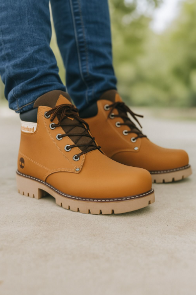 BOTIN TIMBERLAND RETRO CUERO  + CAJA